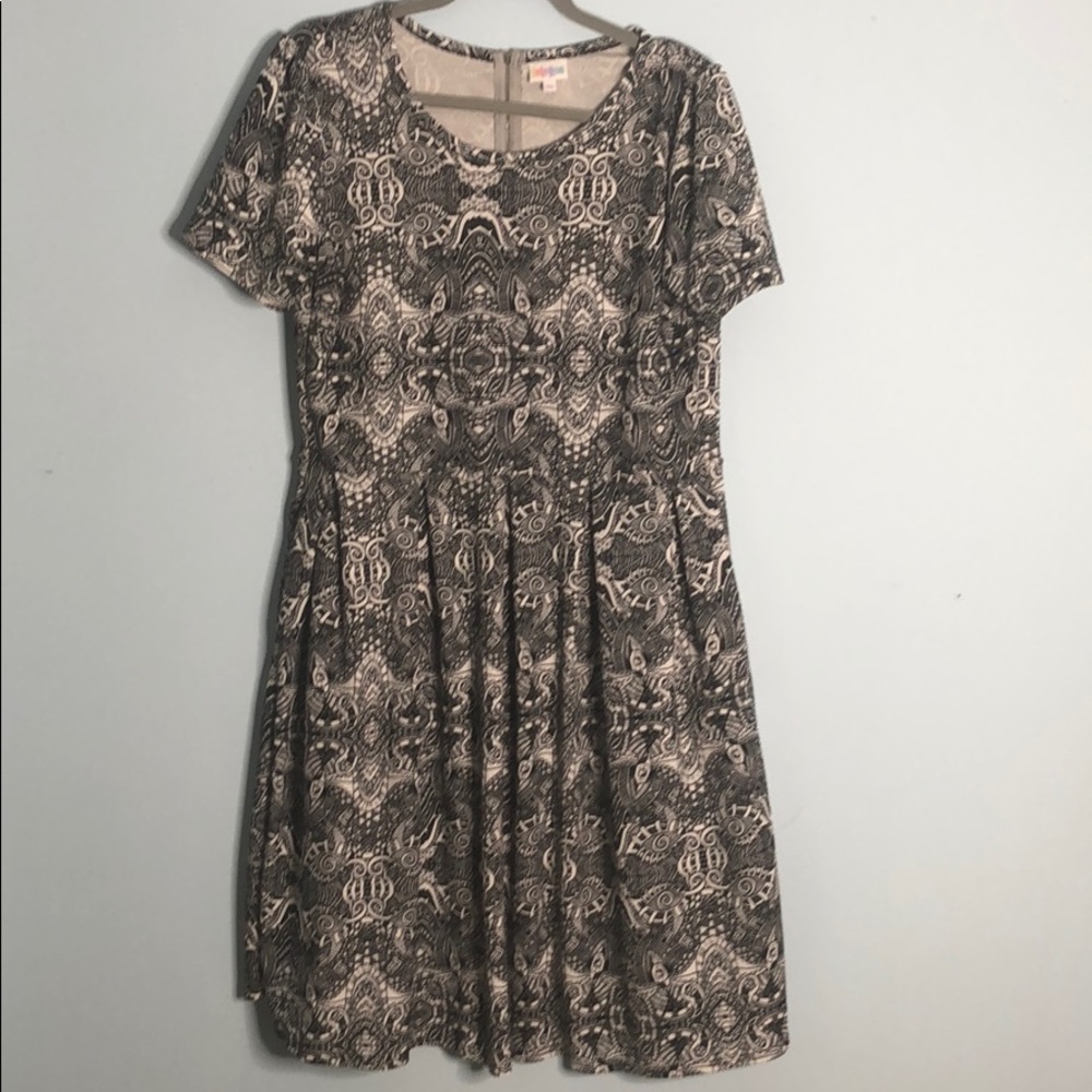 LuLaRoe Amelia Dress 2XL